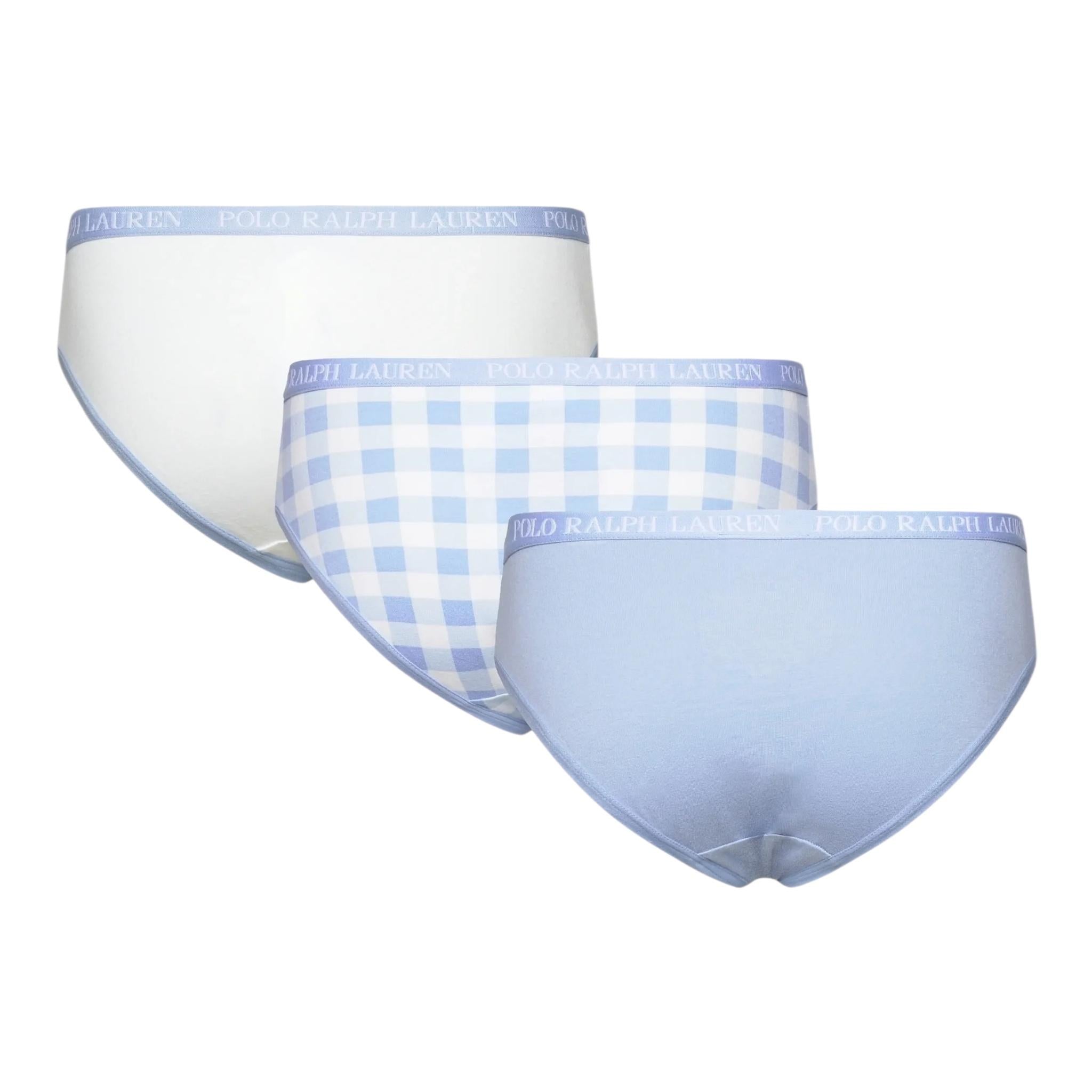 Ralph Lauren Slip 3 Pezzi per Bambina 4P5003 AZZURRO RALPH LAUREN 