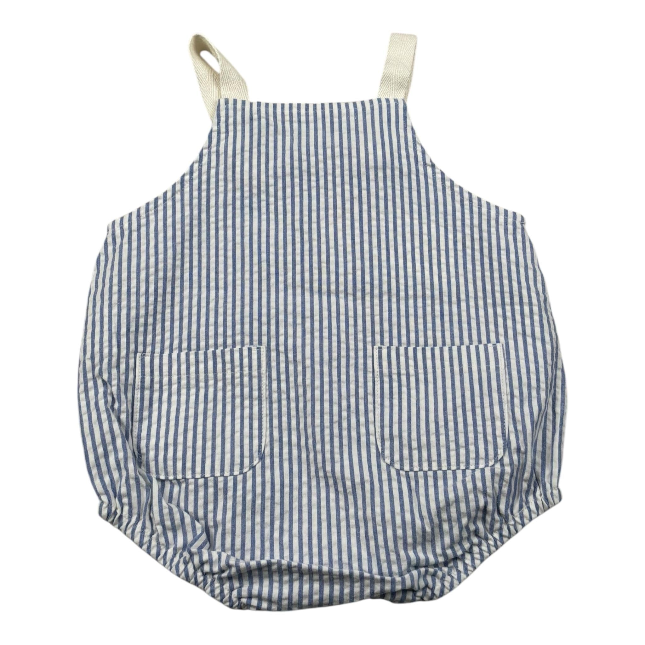 Zhoe & Tobiah Pagliaccetto Fantasia A Righe Bicolore per Neonato STS4B BIANCO/BLU ZHOE & TOBIAH 