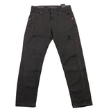 Patriot Jeans Tinta Unita Girovita Regolabile Nero Per Bambino