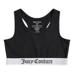 Juicy Couture Set 2 Top Tinta Unita con Stampa per Bambina JBX5826 NERO JUICY COUTURE 