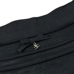 Elisabetta Franchi Gonna Tinta Unita con Ricami per Bambina EFCM015 NERO ELISABETTA FRANCHI 