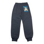 MOSCHINO pantalone modello tuta tinta unita con stampa Nero per Bambino HUP08L NERO MOSCHINO 