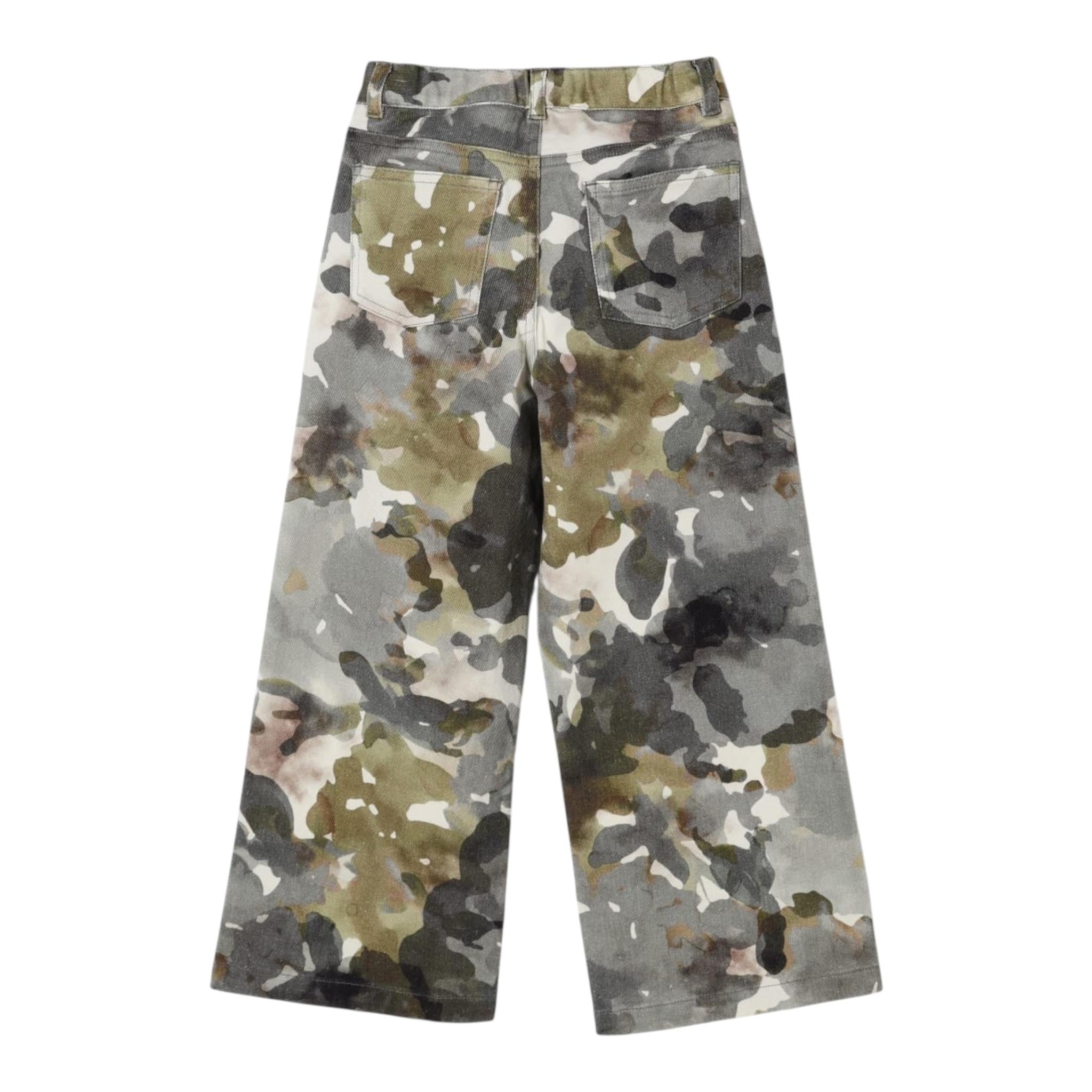 Il Gufo Pantalone Fantasia Militare per Neonato P25PL434C4140N VERDE IL GUFO 