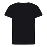 Moschino T-Shirt Girocollo tinta unita con Orso Nero per Bambino H9M04KX NERO MOSCHINO 