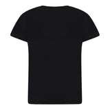 Moschino T-Shirt Girocollo tinta unita con Orso Nero per Bambino H9M04KX NERO MOSCHINO 