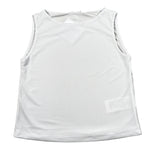 Lu Lu By Miss Grant Canotta Girocollo Tinta Unita per Bambina LL3475 BIANCO LU LU BY MISS GRANT 