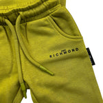 JOHN RICHMOND completo 2pz tinta unita felpa-pantalone Verde acido per Neonato RIA25003CF VERDE ACIDO JOHN RICHMOND 