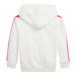 Ralph Lauren Felpa Chiusa con Cappuccio Tinta Unita per Bambina 313957348001 BIANCO RALPH LAUREN 