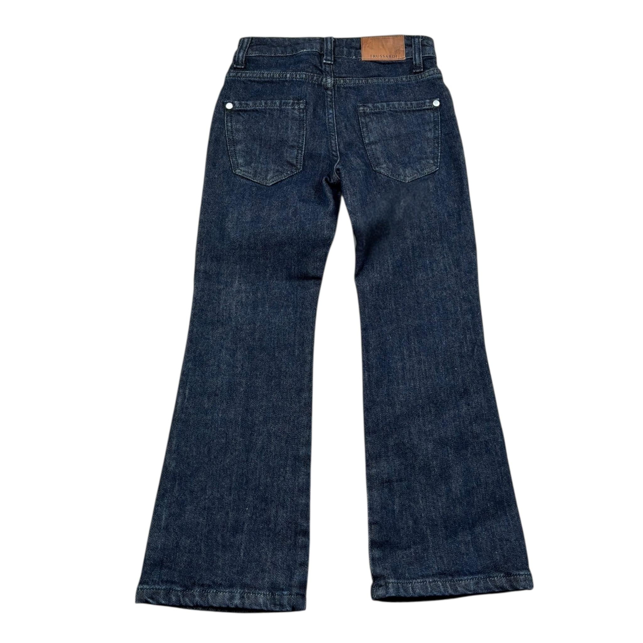 Trussardi Jeans Tinta Unita con Girovita Regolabile per Bambina TGP26038JE BLU TRUSSARDI 