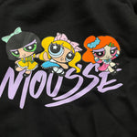 MOUSSE felpa tinta unita con zip e cappuccio Nero per Bambina HKFZ362B NERO MOUSSE 