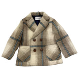 TRUSSARDI cappotto doppiopetto tinta unita Beige per Neonato TIA25113GC BEIGE TRUSSARDI 