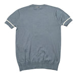 Antony Morato T-Shirt In Maglia Tinta Unita per Bambino MKSW01292X AZZURRO ANTONY MORATO 