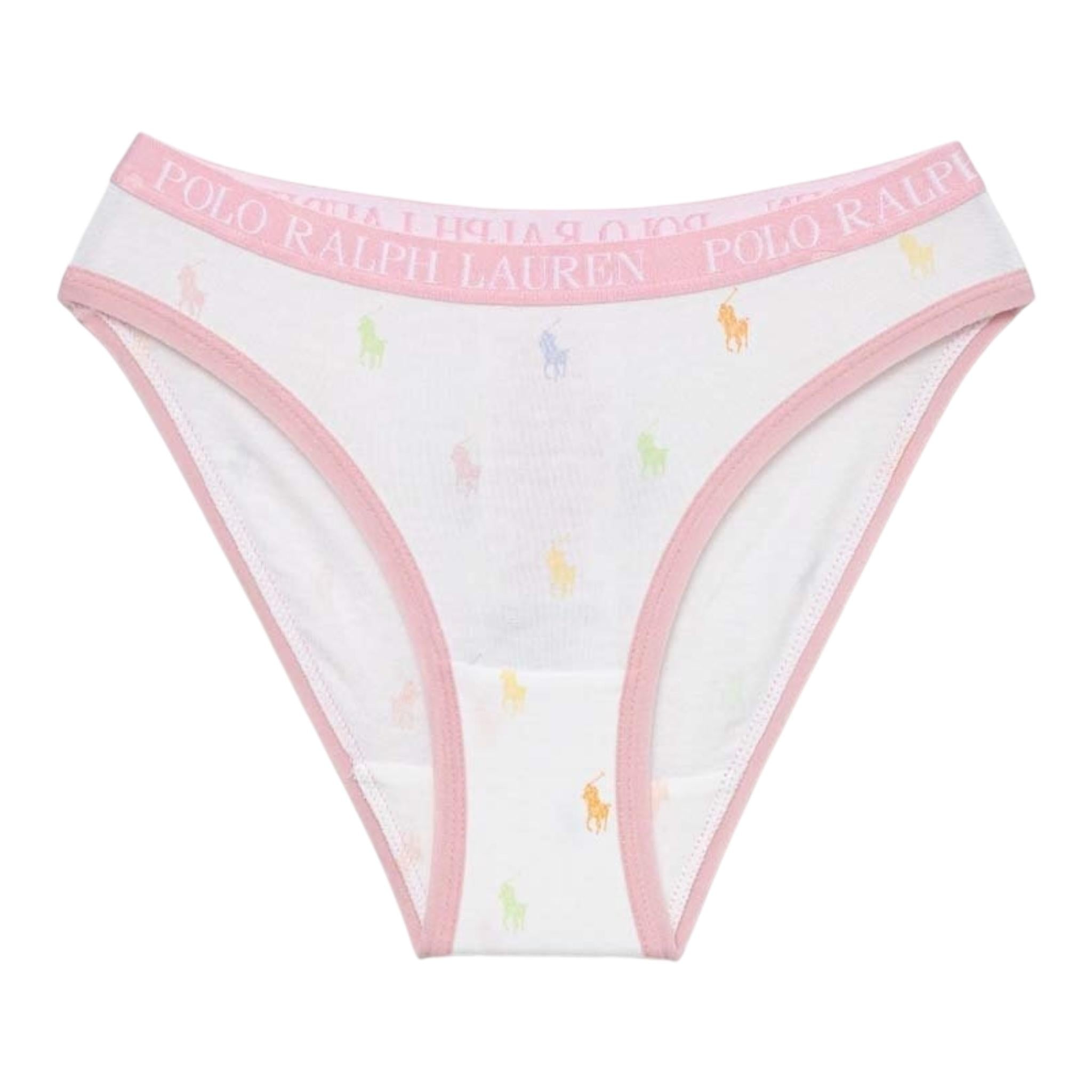 Ralph Lauren Slip 3 Pezzi per Bambina 4P5003 ROSA RALPH LAUREN 