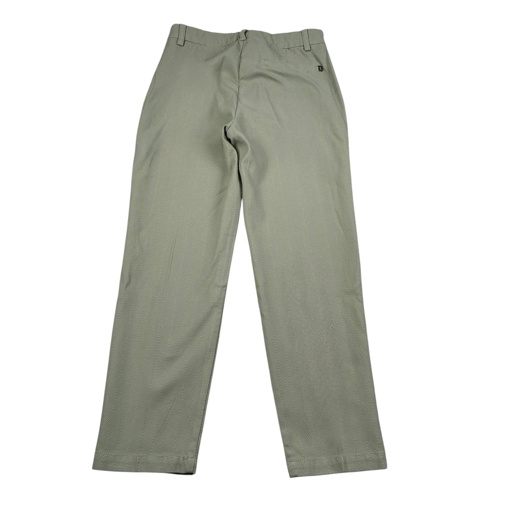 Dondup Pantalone Tinta Unita con Girovita Regolabile per Bambino DMPA110 VERDE DONDUP 