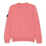 Stone Island Maglia Girocollo Tinta Unita con Logo per Bambino K1S165100001 CORALLO STONE ISLAND 