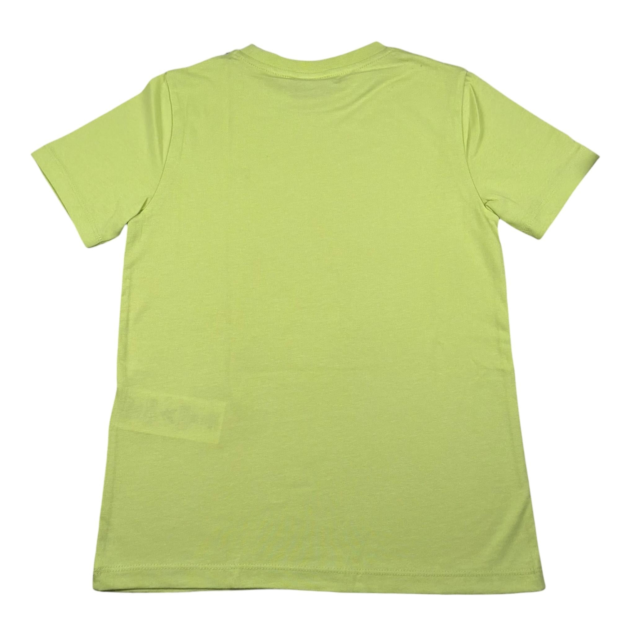 Lyle&Scott T-Shirt Girocollo Tinta Unita con Logo per Bambino TSB2000V VERDE LYLE&SCOTT 