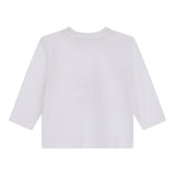 TIMBERLAND shirt girocollo tinta unita con logo Bianco per Neonato T60255 BIANCO TIMBERLAND 