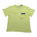 Iceberg T-Shirt Girocollo Tinta Unita con Stampa per Neonato TSICE5103BXX VERDE ICEBERG 