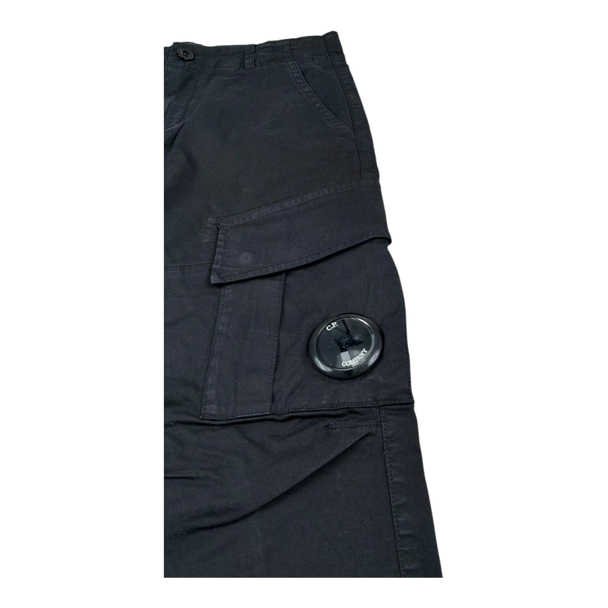 C.P. Company Pantalone Tinta Unita con Girovita Regolabile per Bambino CNP004 NERO C.P. COMPANY 