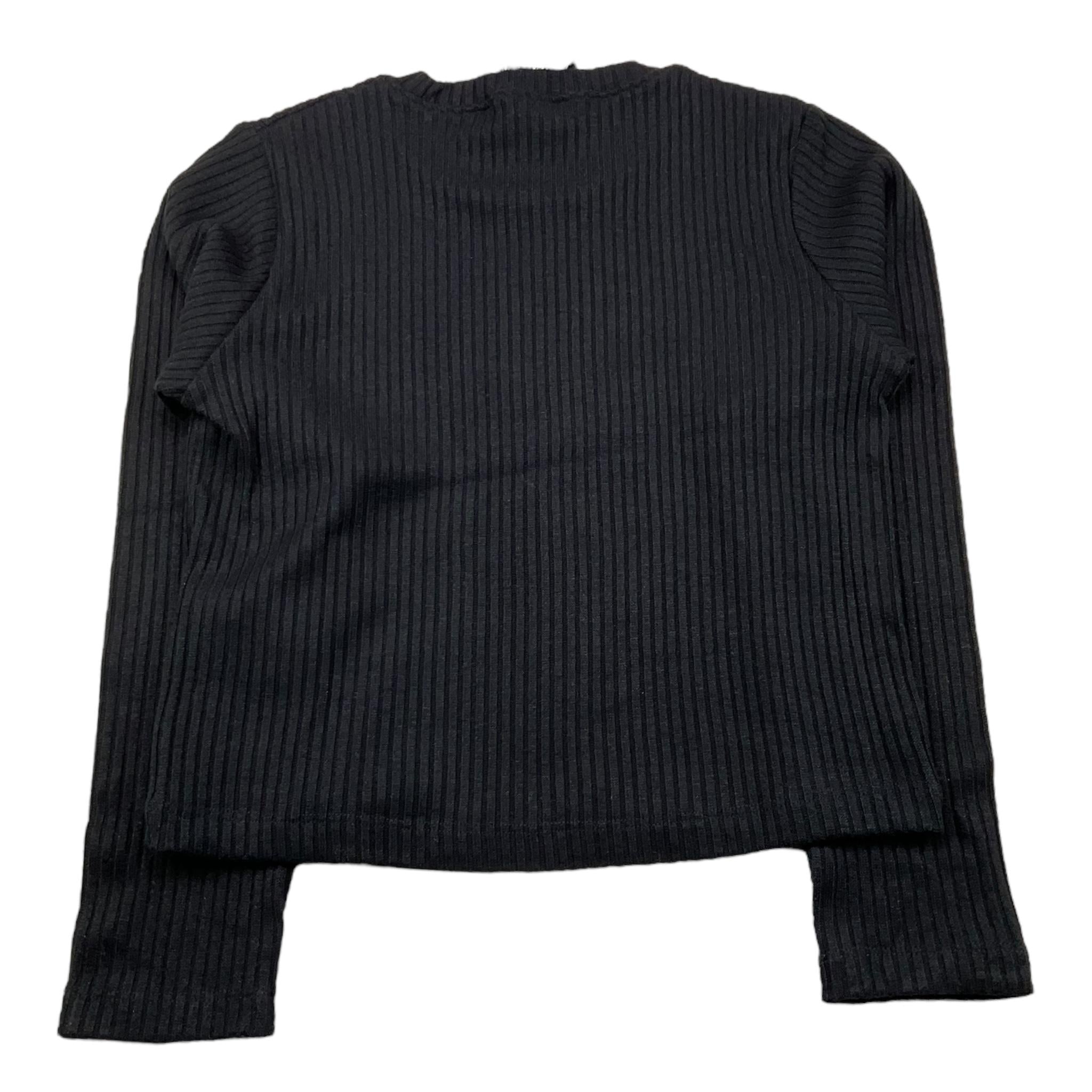 GAELLE shirt girocollo tinta unita con stampa logo Nero per Bambina 2741MY00345 NERO GAELLE 