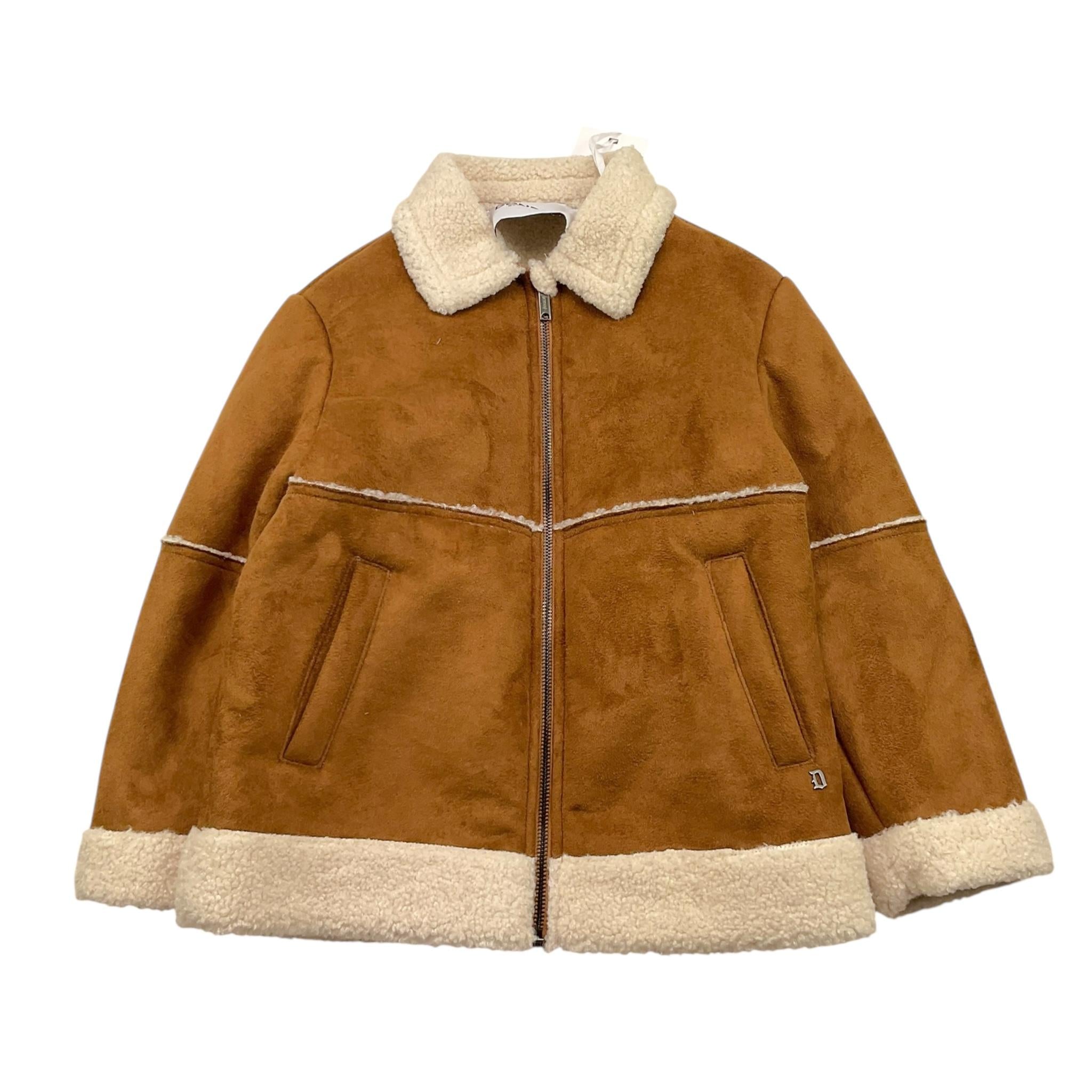 DONDUP montone tinta unita con pelliccia Cammello per Bambino DMGB012XX CAMMELLO DONDUP 