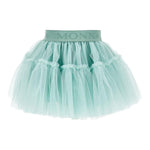 Monnalisa Gonna Tinta Unita In Tulle per Neonata 37EGONX VERDE MONNALISA 