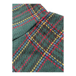 ABEL & LULA abito tinta unita con finta camicia e fantasia Verde per Bambina 5511X VERDE ABEL & LULA 