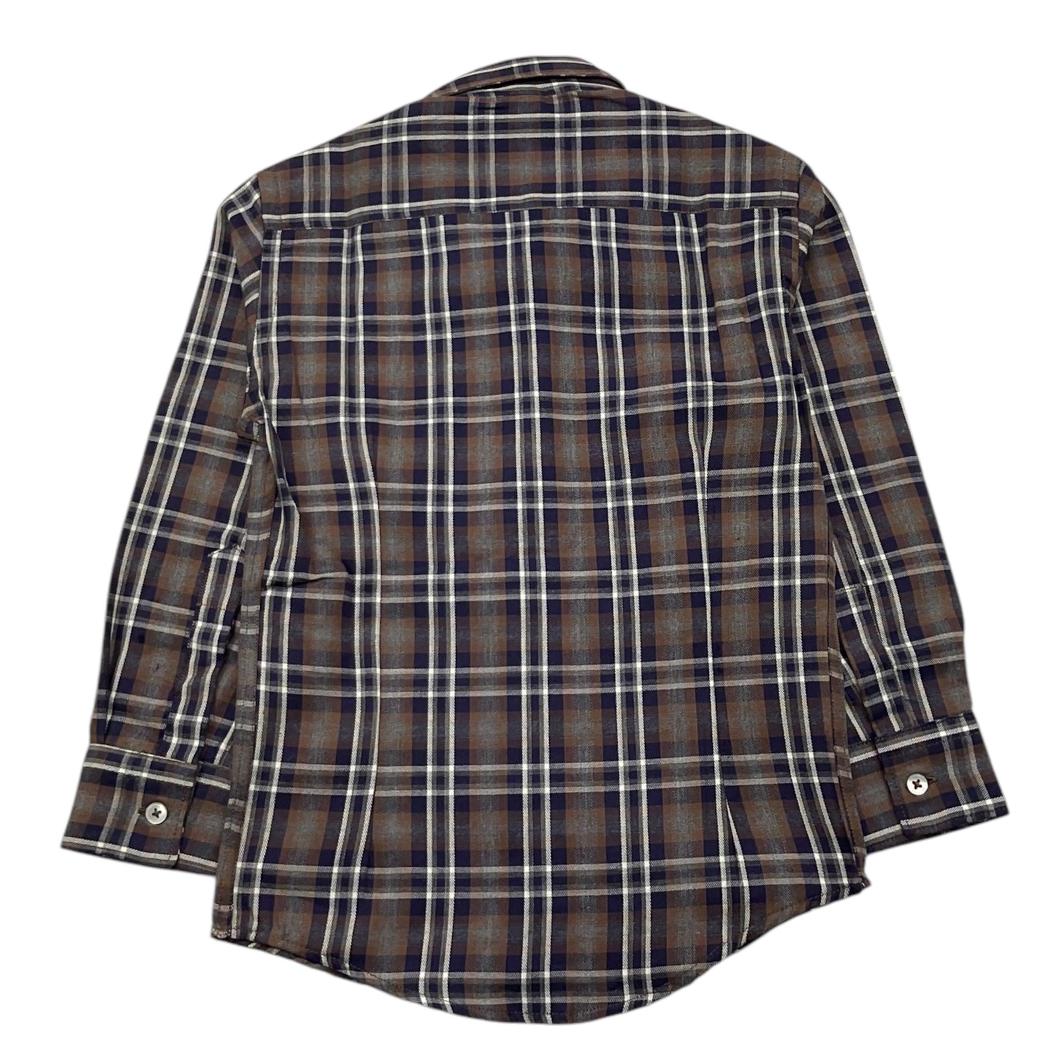 NUPKEET camicia manica lunga fantasia  Marrone per Bambino 4DNK322 MARRONE NUPKEET 