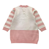 MAYORAL abito tinta unita in maglia cn stampa Bianco per Neonata 29188 BIANCO MAYORAL 