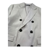 Paolo Pecora Giacca Tinta Unita Doppipetto per Bambino PP4187 BEIGE PAOLO PECORA 