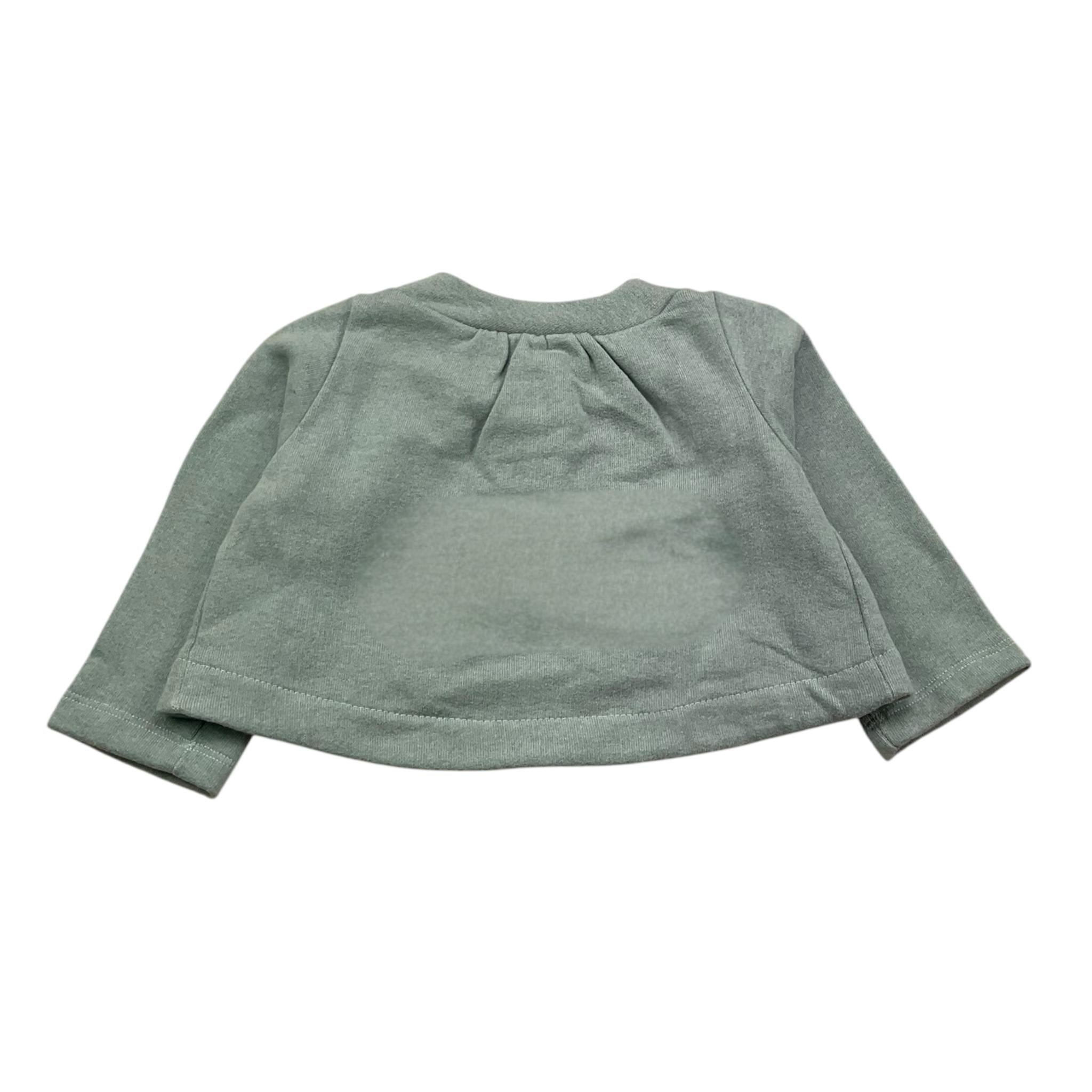 LALALU' coprispalle tinta unita Verde acqua per Neonata GFL10H VERDE ACQUA LALALU' 