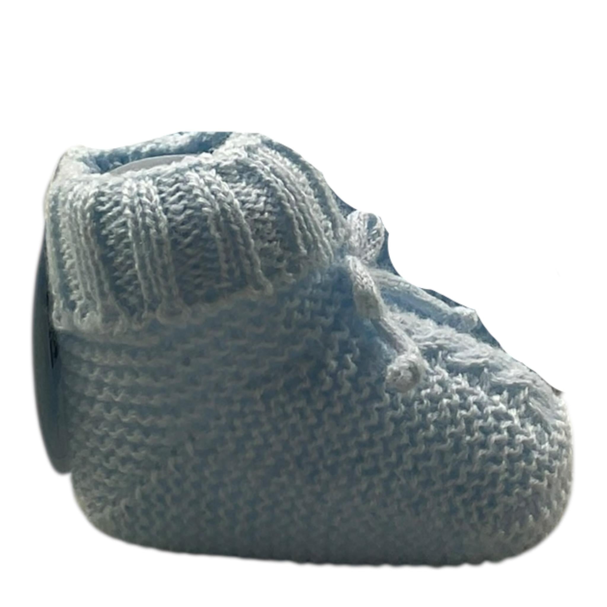 JULIANA babbucce tinta unita Azzurro per Neonato 24731 AZZURRO JULIANA 