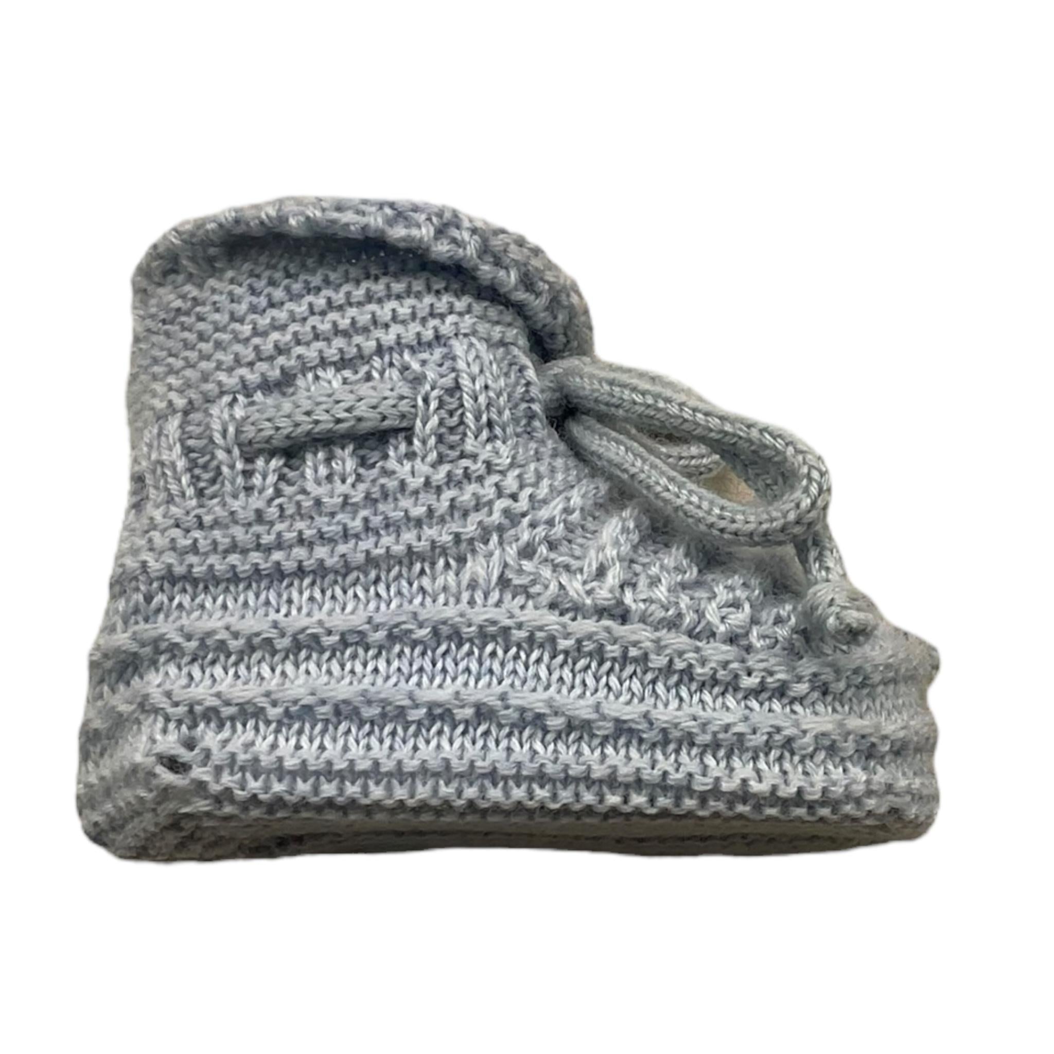 MARTIN ARANDA babbucce tintaunita con ricami Azzurro per Neonato L02310065 AZZURRO MARTIN ARANDA 