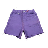 Vicolo Short In Denim tinta unita con Girovita Regolabile Lilla per Bambina 3146S00016X LILLA VICOLO 