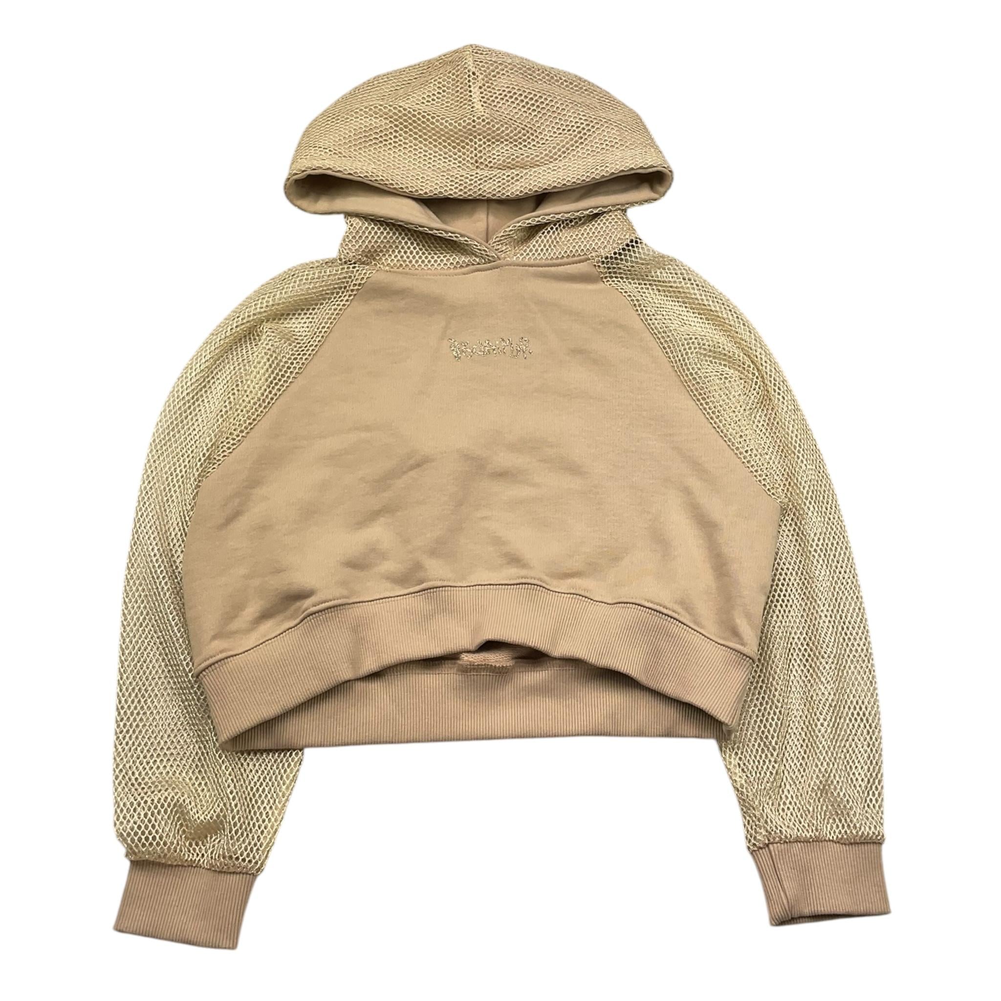 Disclaimer Felpa Manica Lunga con Cappuccio Tinta Unita per Bambina 25EDK58545 BEIGE DISCLAIMER 