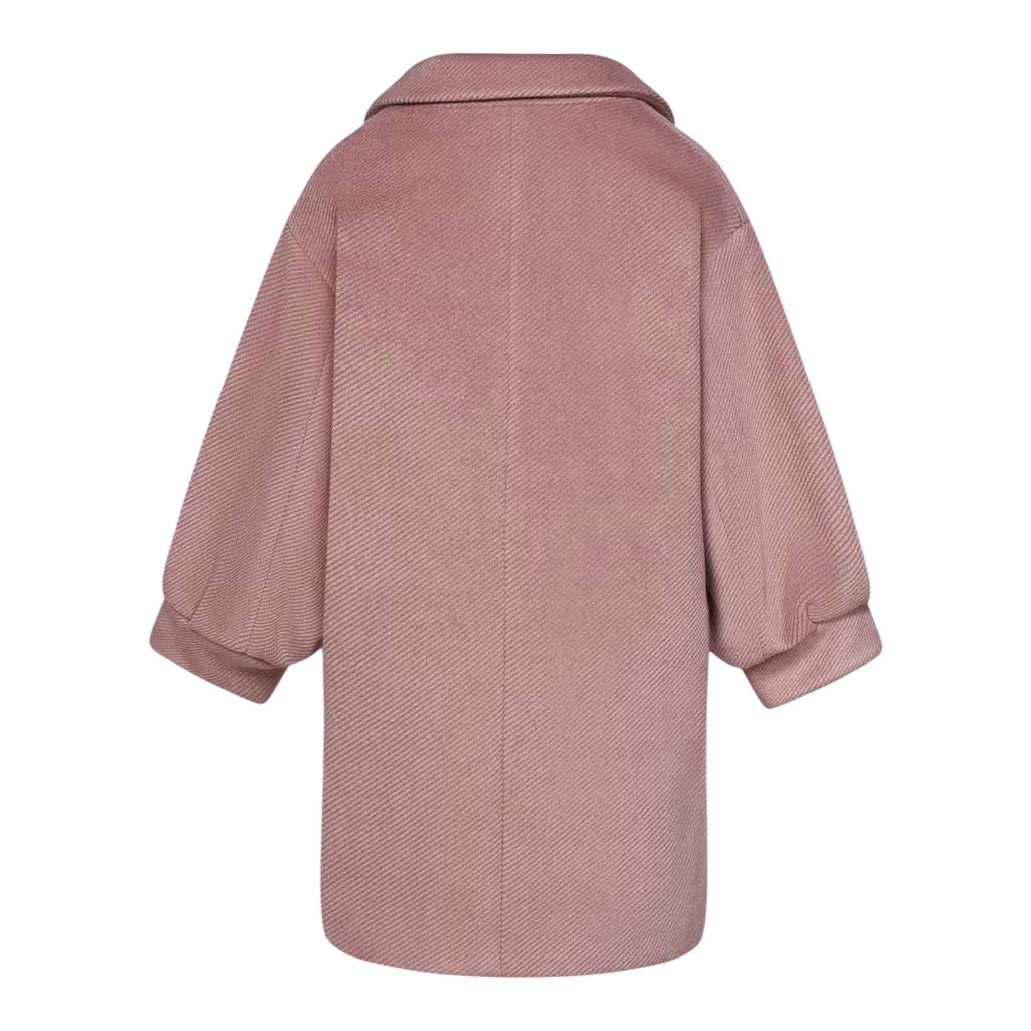 SIMONETTA cappotto tinta unita Rosa per Bambina SV2A00 ROSA SIMONETTA 