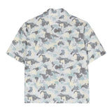 C.P. Company Camicia Mezza Manica Tinta Unita Con Fantasia Bianco Per Bambino