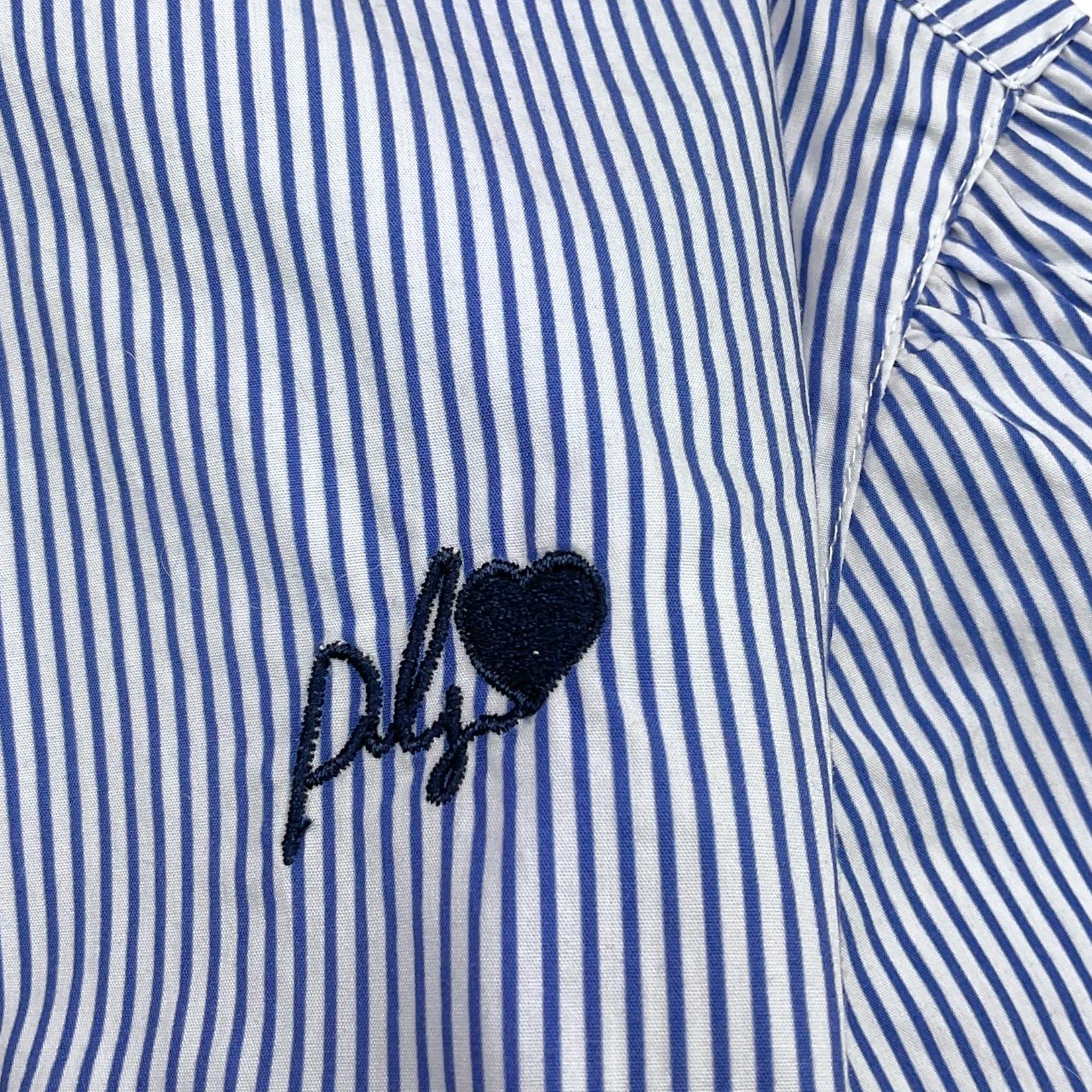 Philosophy Camicia Tinta Unita Manica Lunga Fantasia A Righe per Bambina PFCA029 BIANCO PHILOSOPHY 