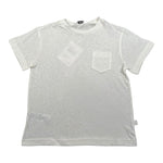 Il Gufo T-Shirt Girocollo Tinta Unita con Taschino per Neonato P25TS275M0141 PANNA IL GUFO 