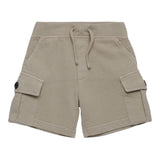Dsquared2 Bermuda tinta unita con Elastico In Vita Beige per Neonato DQ2872 BEIGE DSQUARED2 