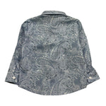 M+E' Camicia Manica Lunga Tinta Unita per Bambino UEM0529 AZZURRO M+E' 