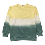 Never Too – Mehrfarbiges, dreifarbiges Sweatshirt mit Rundhalsausschnitt für Kinder