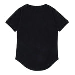 N°21 T-Shirt Girocollo Tinta Unita con Stampa per Bambina N2101Z NERO N°21 