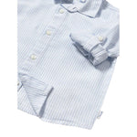 Mayoral Camicia Manica Lunga Tinta Unita per Neonato 1116X AZZURRO MAYORAL 