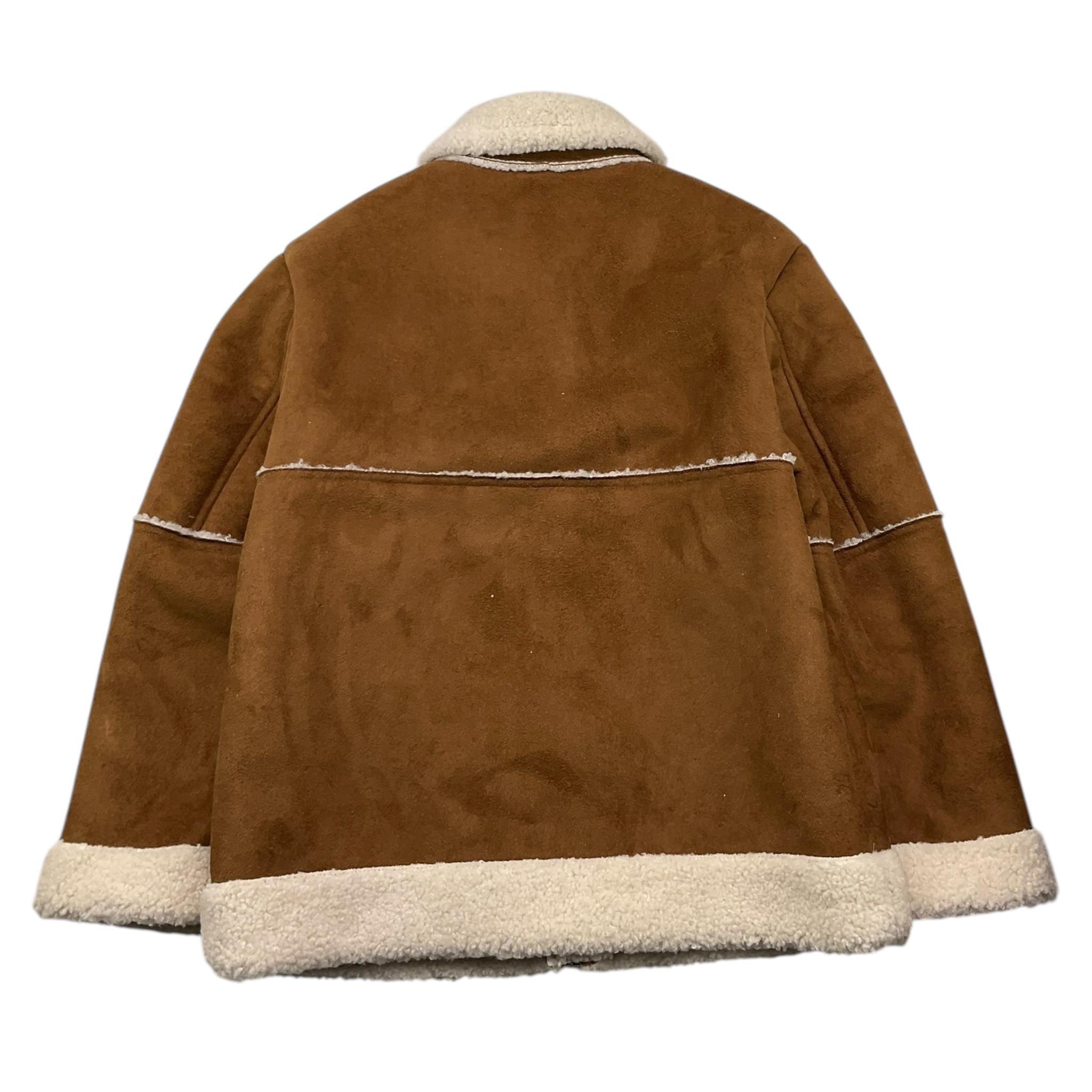 DONDUP montone tinta unita con pelliccia Tabacco per Bambino DMGB012 TABACCO DONDUP 