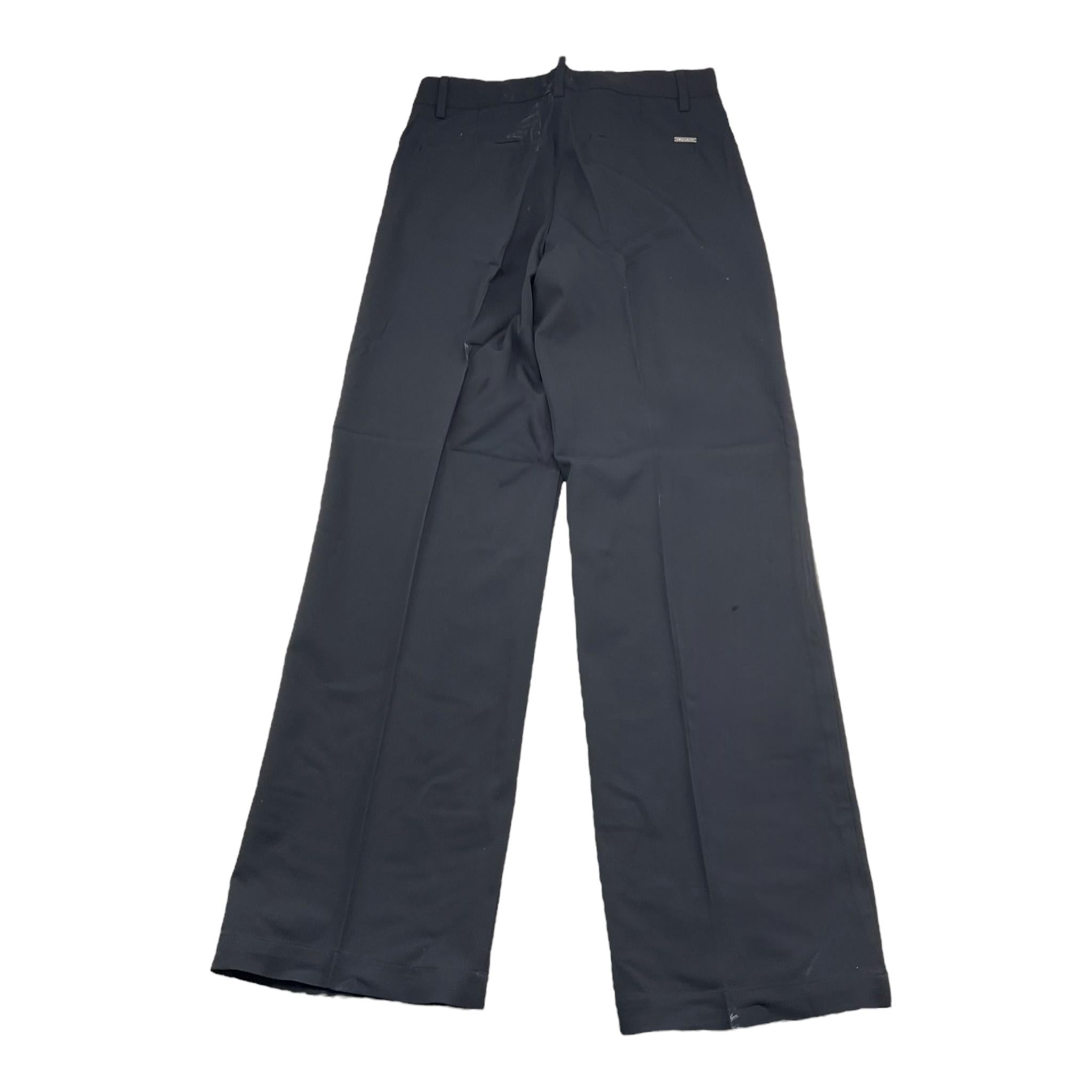 Dsquared2 Pantalone Tinta Unita con Girovita Regolabile per Bambino DQ1497 NERO DSQUARED2 