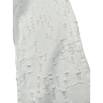 Never Too Pantalone tinta unita con Strappi Bianco per Bambino NT2306R BIANCO NEVER TOO 