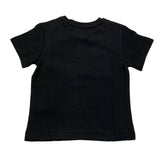 Iceberg T-Shirt Girocollo Tinta Unita con Stampe In Contrasto per Neonato TSICE5123BX NERO ICEBERG 