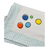 Moschino Coperta Tinta Unita con Logo per Neonato MUB00L BIANCO MOSCHINO 