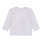 TIMBERLAND shirt girocollo tinta unita con logo Bianco per Bambino T60255J BIANCO TIMBERLAND 
